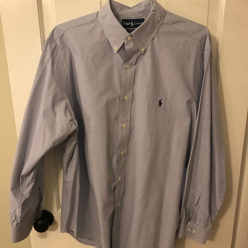 Polo Ralph Lauren Button Down Dress Shirt - XL